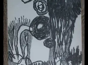 Lotti van der Gaag - tekening in catalogus Stedelijk Museum Amsterdam - 1962 kopen? Bied vanaf 75!