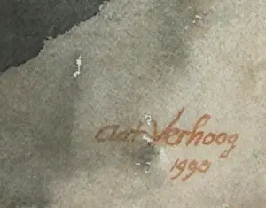 Aat Verhoog - zonder titel kopen? Bied vanaf 75!