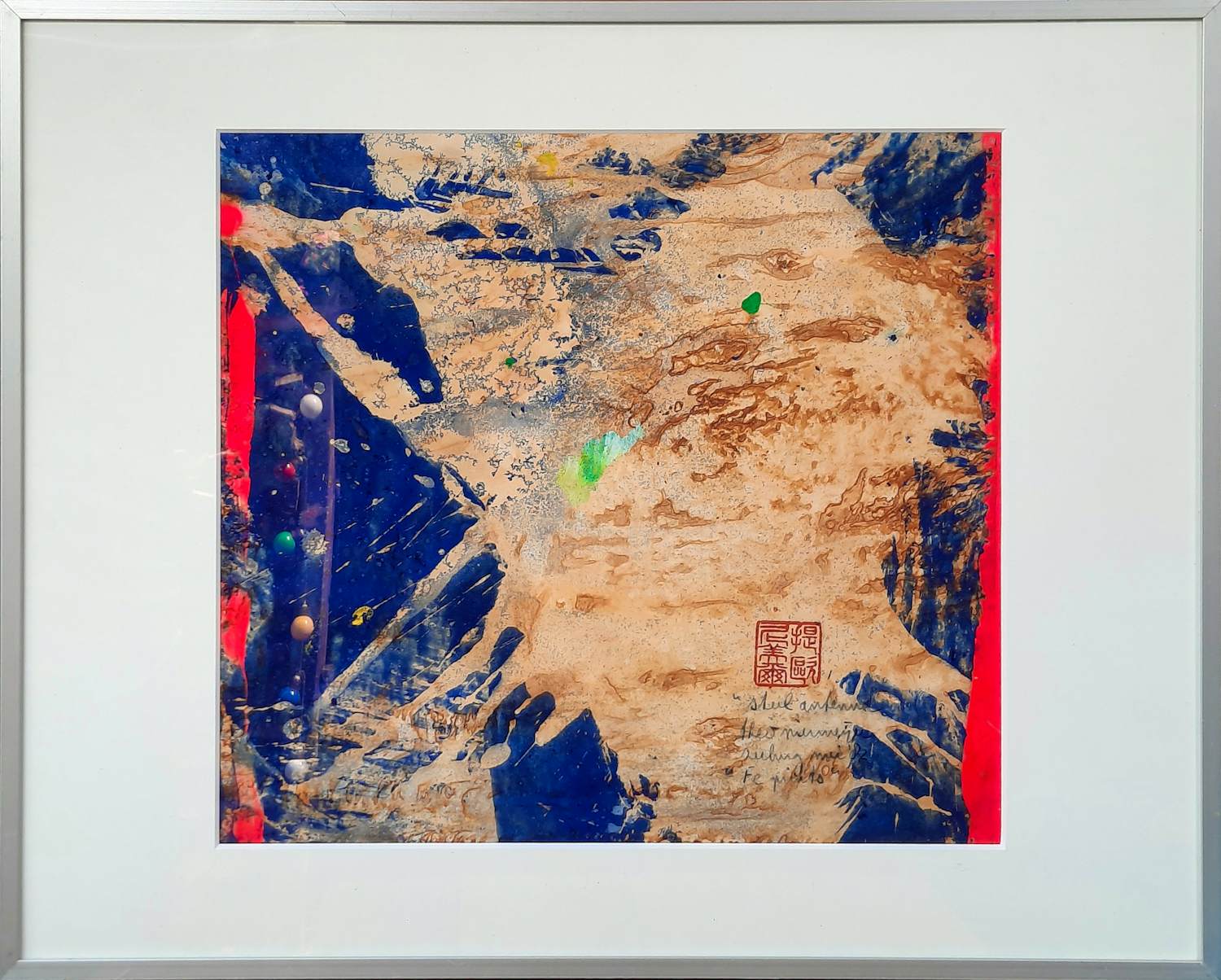 Buy Theo Niermeijer - gouache / ferro print - Steel Antenne Zeedijk - 25038? Bid from 125!
