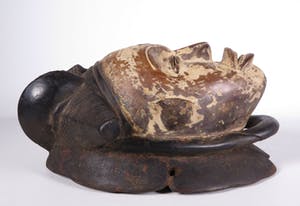 Punu - Hout, Masker kopen? Bied vanaf 1!