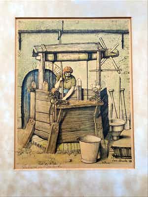 Jan Strube - Waterput in Brabant verkocht voor € 1!