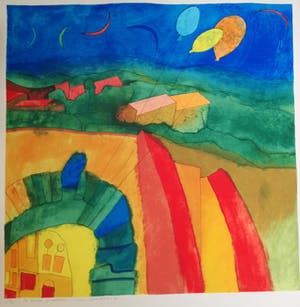 Susan Schildkamp - La Terra Promessa, litho, gelimiteerde oplage 16/45 kopen? Bied vanaf 79!