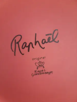 Raphael Hermans - gesigneerde schaal met standaard kopen? Bied vanaf 35!