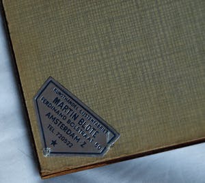 Dineke van Tongeren - Gouache , Stadsgezicht – gesigneerd & ingelijst – 1972 kopen? Bied vanaf 40!