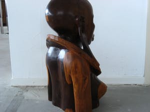 Niet of onleesbaar gesigneerd - Buste Massai-vrouw. kopen? Bied vanaf 10!