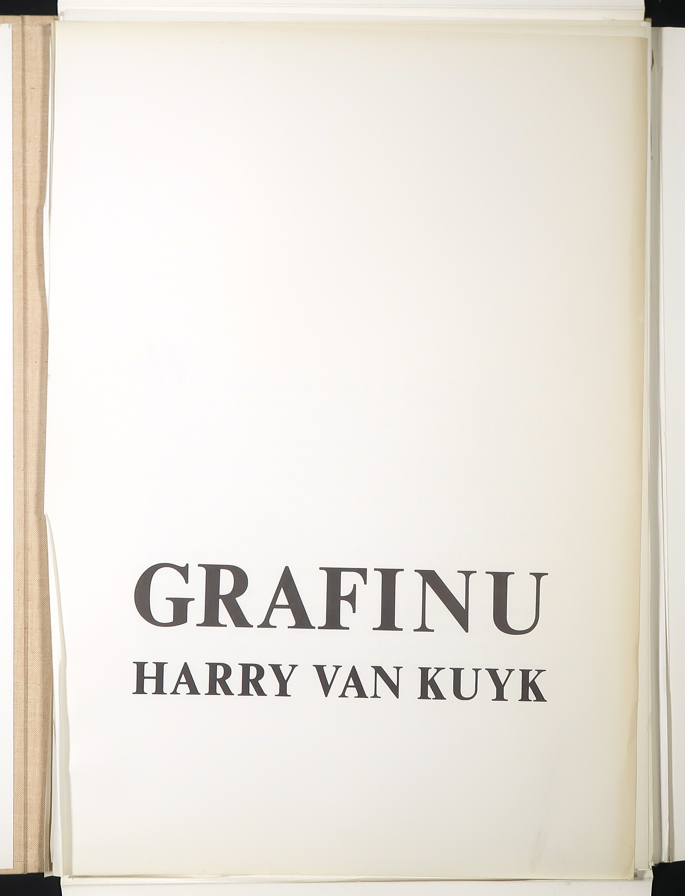 Harry van Kuyk - Grafinu, map met 24 zeefdrukken  kopen? Bied vanaf 180!
