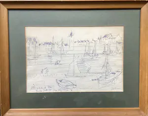 Jean Dufy - Quimper, Bretagne. kopen? Bied vanaf 500!