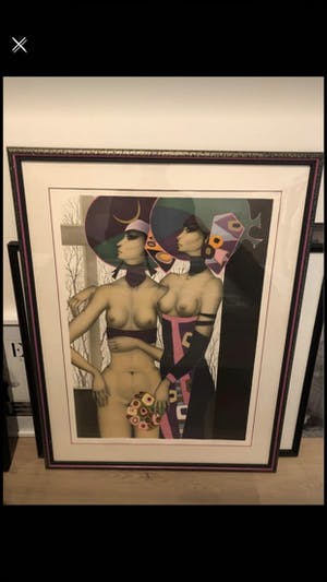 Jef van Tuerenhout - Kleurlitho / Gesigneerd / (e/a) kopen? Bied vanaf 500!