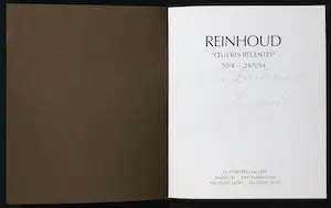 Reinhoud D'Haese - Lot van twee publicaties waaronder 1 gesigneerd kopen? Bied vanaf 1!