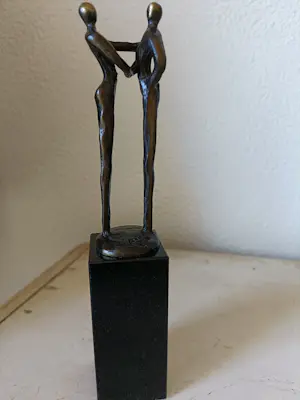 Corry Ammerlaan - NIEUW prachtig bronzen beeldje in doos kopen? Bied vanaf 38!