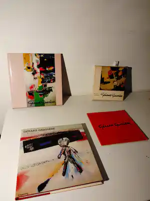 Gérard Grassère - Duister, Frans - Gérard Grassere 1982 - 25/100 Gesigneerd + 3 catalogi vendu pour 50€ !