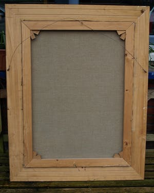 Theodorus van Oorschot - Olieverf op doek , Boerin met kippen – ingelijst – 98 x 78 cm kopen? Bied vanaf 1!