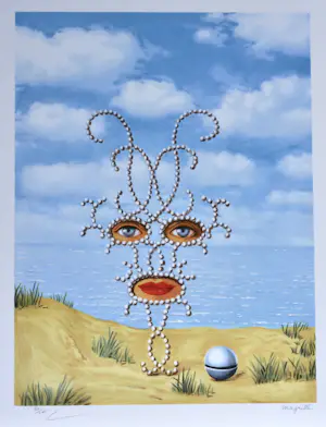 Rene Magritte - (naar) Sheherazade (1950), Lithografie, 60x45 cm kopen? Bied vanaf 435!