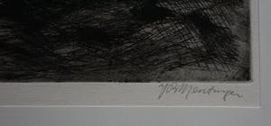 Jan Mensinga - Ets: Le beau navire- 1963 kopen? Bied vanaf 50!