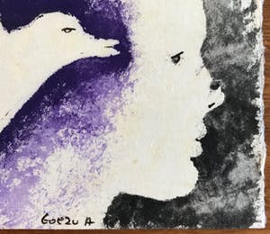 Andre Goezu - Mooie zeefdruk - 1972 - 'L'envol pour 1973' kopen? Bied vanaf 35!