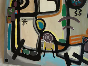 Jasper Banen - Acrylverf op doek , Alleen voor jouw ogen – 2019 – Groot , 80 x 100 cm kopen? Bied vanaf 375!