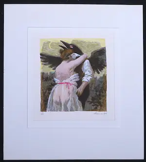 Kenne Gregoire - Zeefdruk - Omhelsing kopen? Bied vanaf 1!