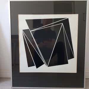 Marcel Henri Verdren - Geometrisch abstract verkocht voor € 50!