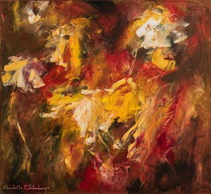 Charlotte Molenkamp - olieverf op doek: avondlicht kopen? Bied vanaf 2995!