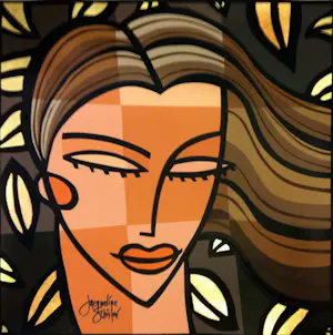 Jacqueline Schäfer - Kleurenzeefdruk HERFST Handgesigneerd kopen? Bied vanaf 110!