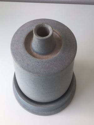 Anne van der Waerden - Vaasobject, 2-delig kopen? Bied vanaf 150!