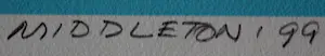 Sam Middleton - Zeefdruk: Harmonics - 1999 kopen? Bied vanaf 99!