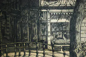 Cornelis Brandenburg - Spiegelstraat - Amsterdam - schaarse ets kopen? Bied vanaf 75!