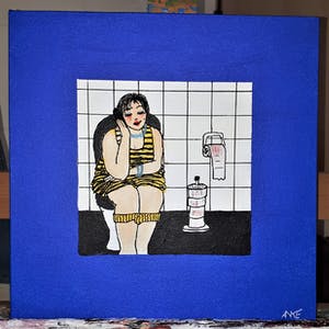 Anke Peddemors - kunst voor in het kleinste kamertje joke kopen? Bied vanaf 20!