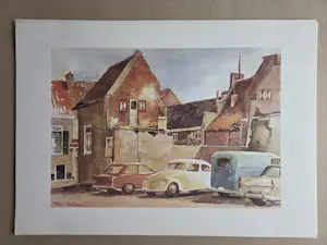 Poppe Damave - 16 x Haarlem in portfolio. Diverse kunstenaars. kopen? Bied vanaf 119!