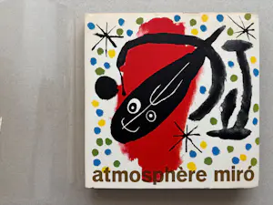 Joan Miro - "Atmosphère Miró" - 1959 - 1e Druk - Hardcover - Goed - Zeldzaam + 4 ander items kaufen? Bieten Sie von 70!