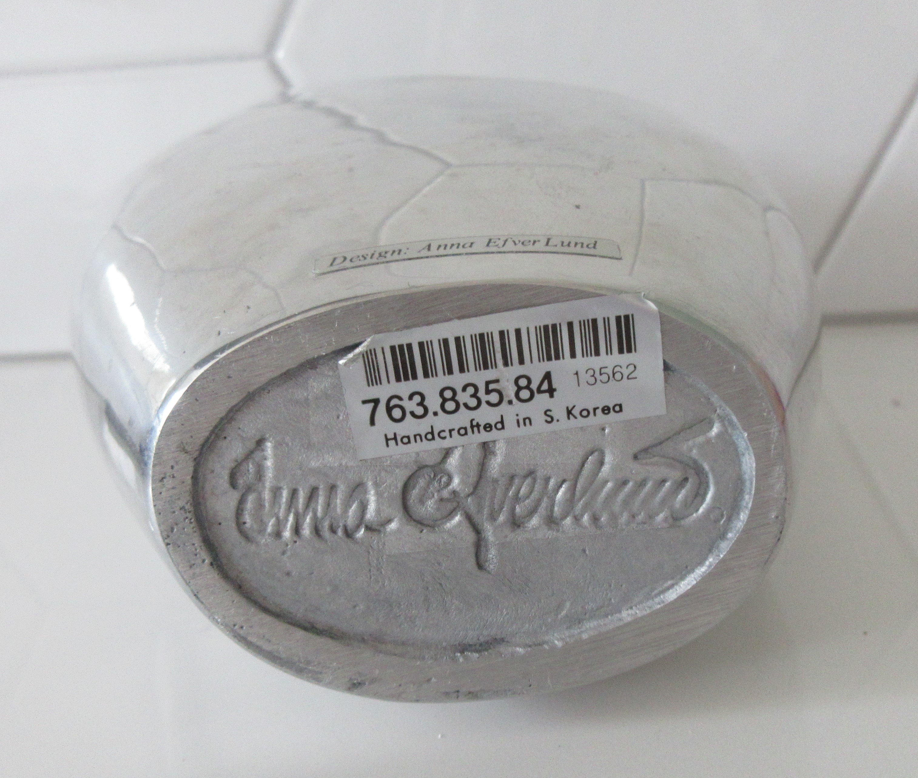 Anna Efverlund - Aluminium Design vaas kopen? Bied vanaf 25!