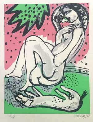 Corneille - ‘La jeune fille et le chien’ verkocht voor € 145!