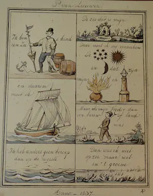 Anton Pieck - 36 tekeningen en een ophang lijst kopen? Bied vanaf 25!