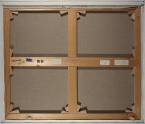 Paul Overhaus - Olieverf op doek, Rose Strand - Ingelijst (Groot) kopen? Bied vanaf 10!