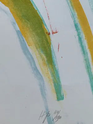 Hannes Postma - Kleurrijke litho 110/190 kopen? Bied vanaf 50!