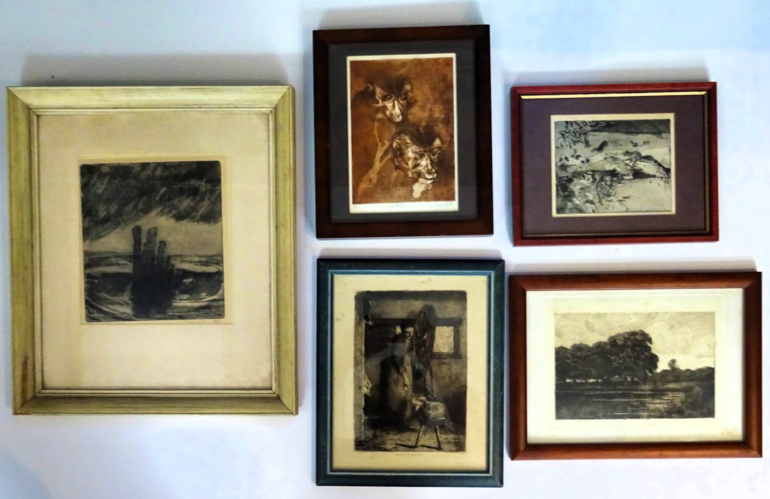 Jan Hillebrand Wijsmuller - en 4 andere werken verkocht voor € 50!