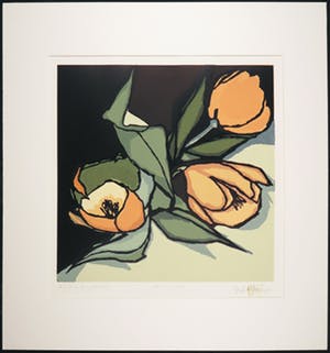 Fon Klement - Boardsnede, Les Tulipes kopen? Bied vanaf 80!