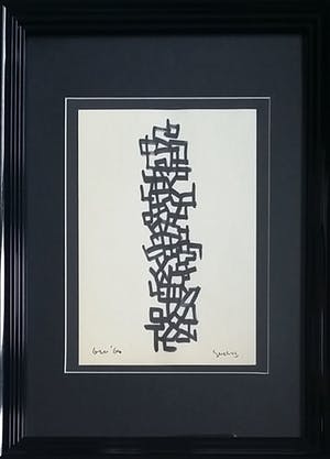 Siep van den Berg - Inkt op papier uit 1960 of 1961 kopen? Bied vanaf 100!