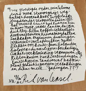 Rik van Iersel - BETWEEN SEEING AND SAYING LUXE UITGAVE kopen? Bied vanaf 50!