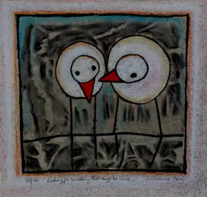 Buy Hans Innemee - Ingelijste zeefdruk:'looking for something that may becomes' (nette lijst !)? Bid from 225!