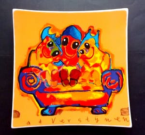 Ad Verstijnen - Sierschaal -10 jaar Eiffel kopen? Bied vanaf 1!