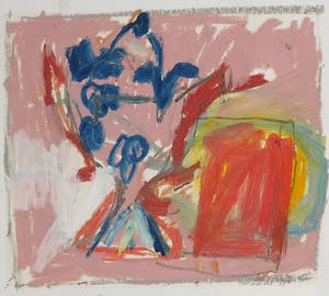 Maria de Vet - Gouache en krijt, Zonder titel kopen? Bied vanaf 1!