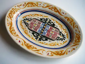 Firma Regout & Co - Roland Holst: Schaal NOF -keramiek 1924- kopen? Bied vanaf 1!