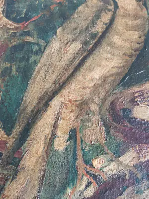 Niet of onleesbaar gesigneerd - Roofvogel bij het nest kopen? Bied vanaf 10!