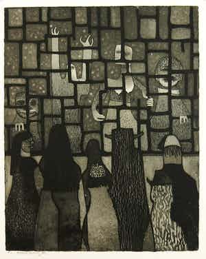 Harry van Kruiningen - Gekken kijken verkocht voor € 90!