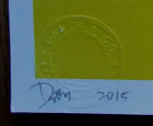 Death NYC - Zeefdruk: U.S.A Snow White Yellow - 2015 kopen? Bied vanaf 60!