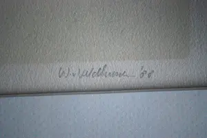 Willem van Veldhuizen - Marcel Breuer's Wassily stoel (1925) - litho - handgesigneerd en ingelijst kopen? Bied vanaf 175!