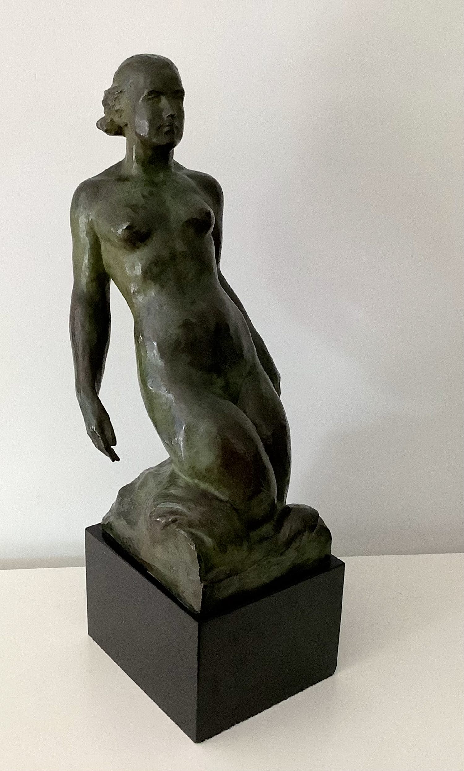 Gustave Jacobs - Naakt uit de golven verkocht voor € 900!