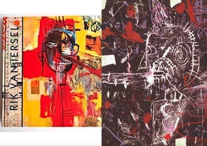 Rik van Iersel - Litho in lijst en Boek "Between seeing and saying" - Nieuwstaat kopen? Bied vanaf 33!