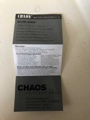 Allen Jones - Time to play kopen? Bied vanaf 1!